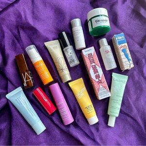 Luxury Beauty Bundle Mini Samples Makeup Skincare New NARS Murad Skinfix MAC
